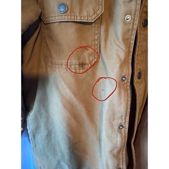 Dickies Hooded Canvas Work Jacket - Medium - Picture 2 of 15